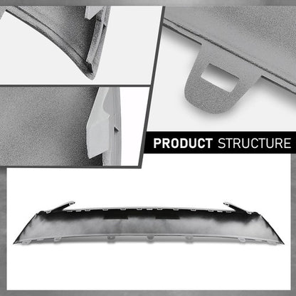 Solid Spare Air Dam Deflector Lower Valance Apron Front Fit For 21-24 Audi Q5 SQ5 Sportback