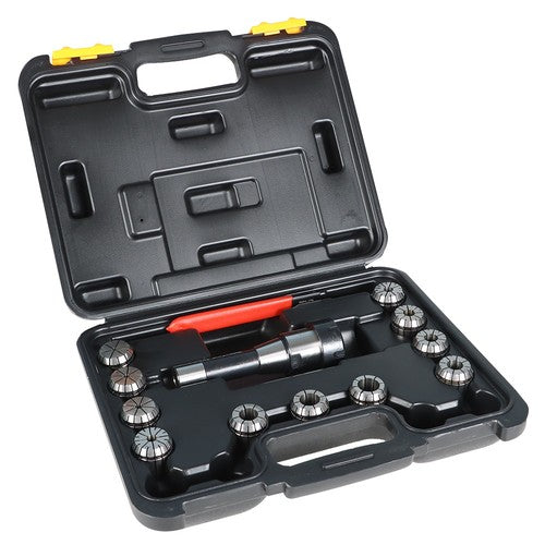 Solid Spare 11PC R8 Shank With ER32 Collet Set ER32 Chuck & Spanner For Milling Machine NEW