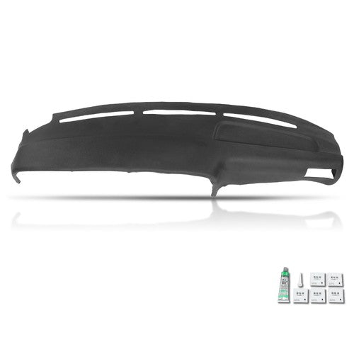 Solid Spare Fit For 1989-1995 Toyota 4Runner & Pickup TPE Dashboard Dash Cover Overlay Black