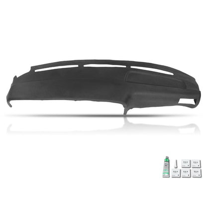 Solid Spare Fit For 1989-1995 Toyota 4Runner & Pickup TPE Dashboard Dash Cover Overlay Black