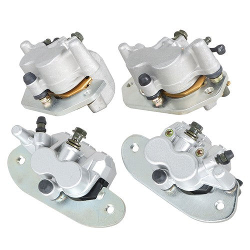 Solid Spare For Yamaha Viking EPS Viking 700 YXM700 Front & Rear Brake Calipers w/Pads 14-21