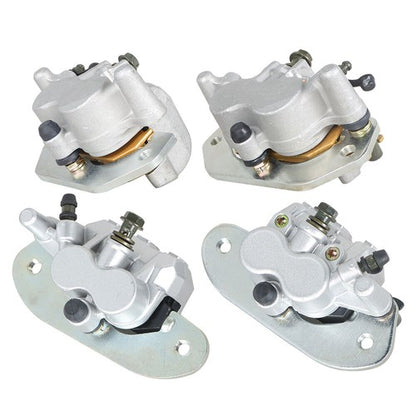 Solid Spare For Yamaha Viking EPS Viking 700 YXM700 Front & Rear Brake Calipers w/Pads 14-21