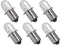 Solid Spare 18 Volt Xenon Bulb for Dewalt Pivoting Head Flashlight - 6 Pack