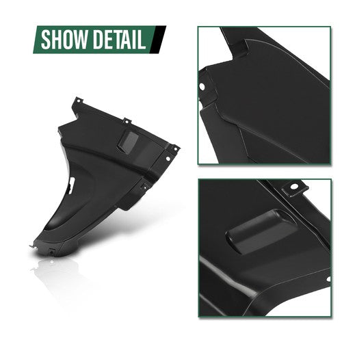Solid Spare Fender Liner Splash Shield Fit For BMW 328i 2013-2016 Front Left & Right Side