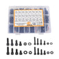 Solid Spare 720PCS M3 M4 M5 M6 bolt and nut combination kit surface oxidation Alloy steel