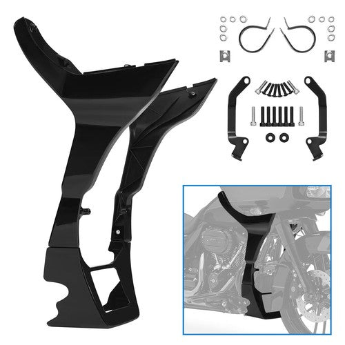 Solid Spare For Harley Road Glide FLTRX / FLTRXS 2017-up Painted Fairing Spoilers Cover Kit
