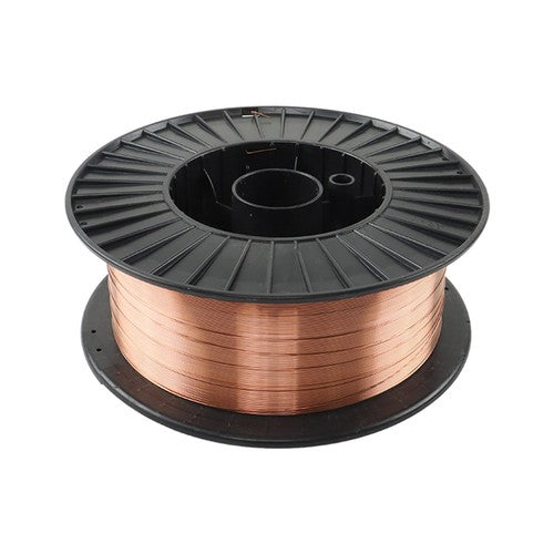 Solid Spare New ER70S-6 .035" (0.9 mm) Mild Steel MIG Welding Wire - 33 Lbs Roll