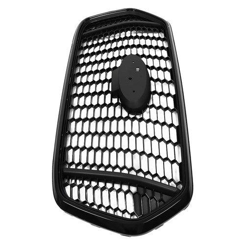 Solid Spare Honeycomb Front Upper Grille Glossy Black For Transit T150 T250 T350 2020-2022