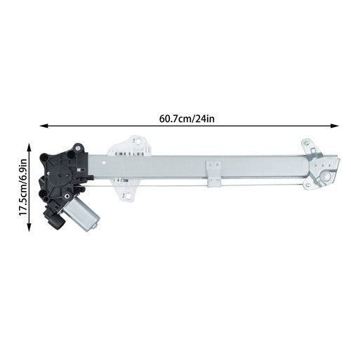 Solid Spare 751-690 Front Left Power Window Regulator w/ Motor For Honda Accord 2018-2021
