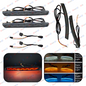 For 2023 2024 Honda CRV LED Side Marker Light + Reflector Tail Lamp Smoked Lens