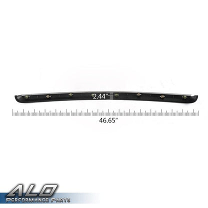 Solid Spare GM1235109 Hood Molding Trim Chrome Fit For 2007-2013 GMC Sierra 1500 2500 3500