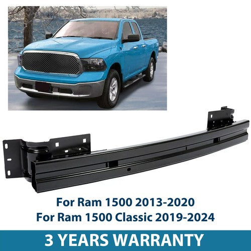 Solid Spare Front Bumper Face Bar Reinforcement For 2013-20 Ram 1500 19-24 Ram 1500 Classic