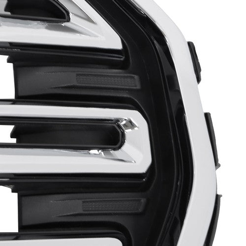 Solid Spare Plastic Chrome Front Upper Mesh Grille New For GMC Terrain SLE/SLT 2022 2023