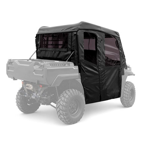Solid Spare Soft Doors Cab Enclosure For Kawasaki Mule PRO FXT DXT 15-24 Roof & Rear Window