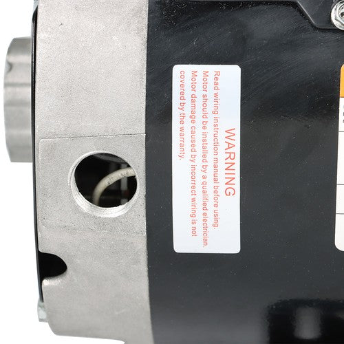 Solid Spare 5HP ODP Compressor Duty Electric Motor 1Phase 3450RPM 56HZ Frame 7/8" Shaft 230V
