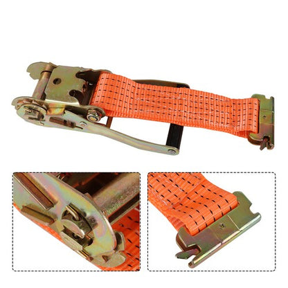 Solid Spare 4-Pack 15' E-Track Ratchet Tie Down Strap Trailer Enclosed Cargo Van NEW