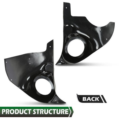 Solid Spare Speaker Kick Panels Fit For 73-87 Chevy GMC Pickup Truck Jimmy Blazer Suburban