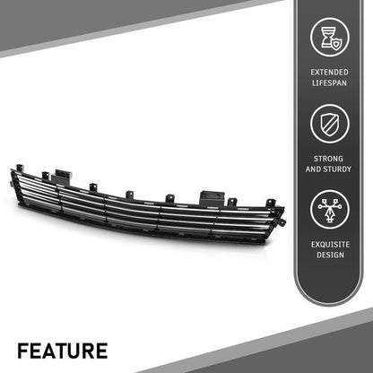Solid Spare Fit For 2018-2019 Cadillac XTS 4-Door Front Bumper Lower Grille Grill 84111709