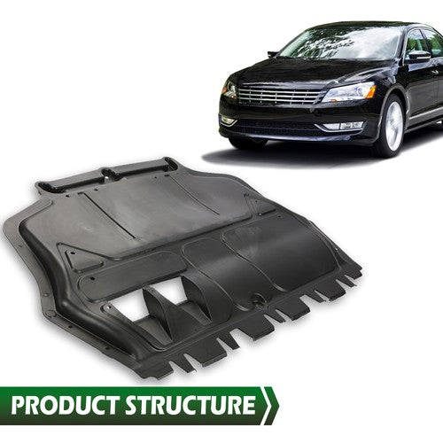 Solid Spare Front Engine Splash Shield Fit For 2012-2022 Volkswagen Passat