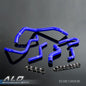 Solid Spare Fit For Honda Civic 92-00 1.6L SOHC D15 D16 EG EK Silicone Radiator Hose Kit