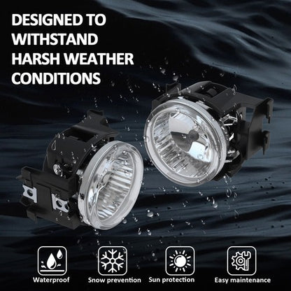 Fit 2013-2014 Subaru WRX STI Front Bumper Fog Lights W/ Bulbs Lamps LH&RH Pair