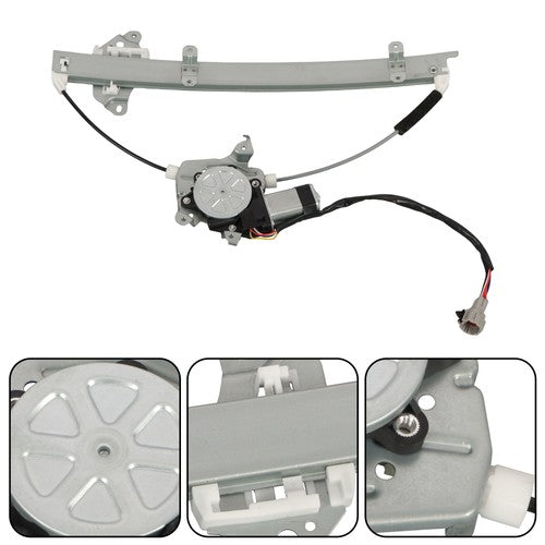 Solid Spare For Infiniti I30 I35 2000-2004 741-723 FL Driver Side Window Regulator w/ Motor
