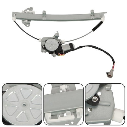 Solid Spare For Infiniti I30 I35 2000-2004 741-723 FL Driver Side Window Regulator w/ Motor