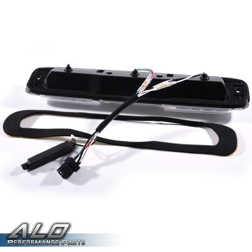 Solid Spare Fit For 1999-2007 Silverado/Sierra Clear LED BAR Third 3rd Brake+Cargo Light