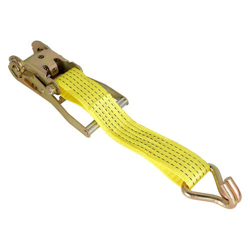 Solid Spare 2 In x 15 Ft Ratchet Straps With J Hook 5000 Lbs Heavy Duty Tie Downs 8 Pack