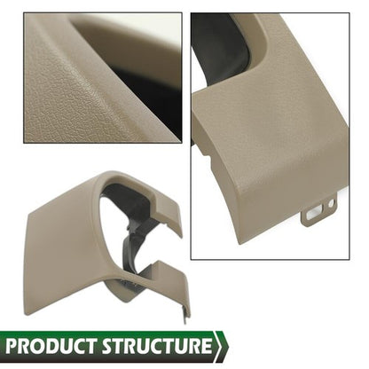 Solid Spare Fit For 04-08 Ford F-150 Instrument Cluster Speedometer Dash Bezel Trim Beige