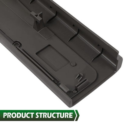 Solid Spare Fit For 11-16 Ford F-250 F-350 Tailgate Flexible Step Center Molding Trim Brown