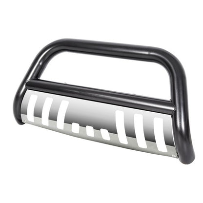 Solid Spare Front Push Bumper Bull Bar Grille Guard Stainless For Toyota Tacoma 2005-2015