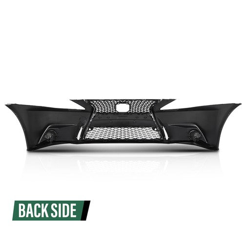 Solid Spare Front Bumper Conversion F-Sport Fit For 2006-2013 Lexus IS250 IS350 C 2IS to 3IS