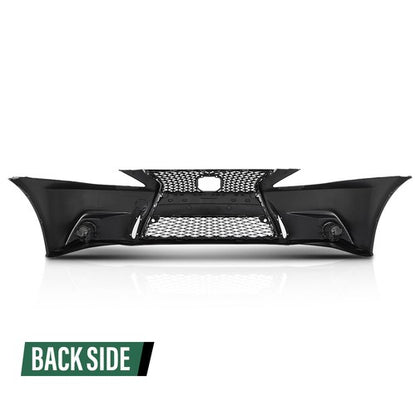Solid Spare Front Bumper Conversion F-Sport Fit For 2006-2013 Lexus IS250 IS350 C 2IS to 3IS