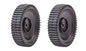Solid Spare Set of 2 Mower Drive Wheels for 700953 150340