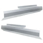Solid Spare Slip-on Outer Rocker Panel For 07-13 08 09 Silverado Sierra 2 Door Standard Cab