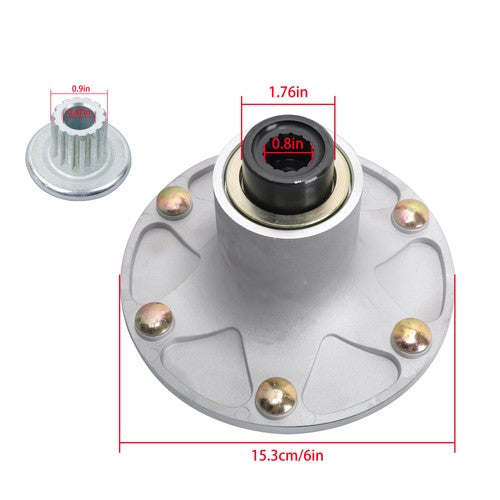 Solid Spare 3Pcs Mower Deck Spindle 109-2102 For Exmark Lazer Z X-Series 109-6917 109-0764
