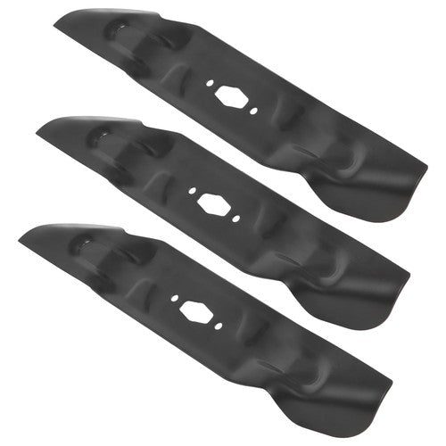 Solid Spare 3Pcs Lawn Mower Blades Fit For Cub Cadet 742P05086 490-110-C194 742-05086