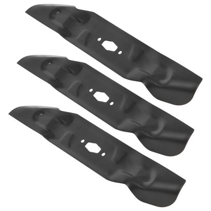 Solid Spare 3Pcs Lawn Mower Blades Fit For Cub Cadet 742P05086 490-110-C194 742-05086