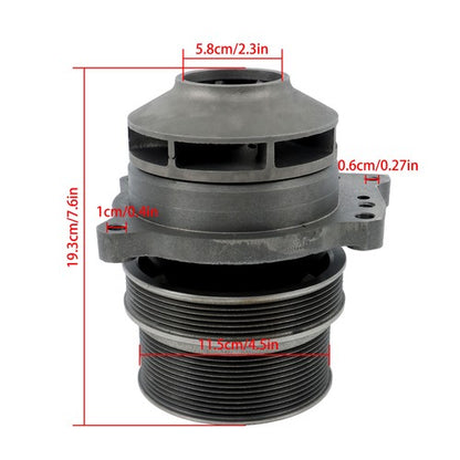 Solid Spare Truck Water Pump Core 3692580 For Cummins EPA17 Automotive 15 Liter ISX15 QSK60