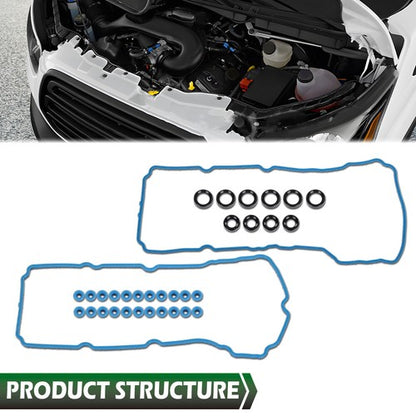 Solid Spare Valve Cover Gasket For Ford Explorer Taurus Edge F-150 Lincoln MKS MKT 3.5L 3.7L
