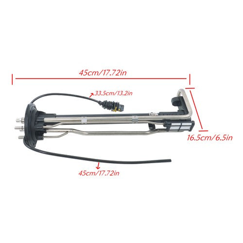 Solid Spare NEW Fluid Level Sensor DEF Header For Freightliner Cummins 6 Bolt 04-35649-002