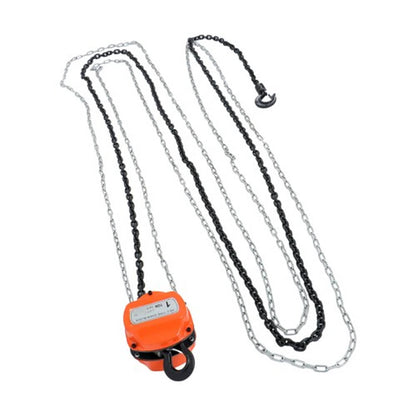 Solid Spare Chain Hoist G80 Block Hoist Ratchet Type 2200lb Capacity 20ft Lifter