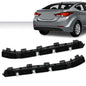 Solid Spare Fit For 2011-2016 Hyundai Elantra Rear Bumper Bracket Retainer Left+Right Side