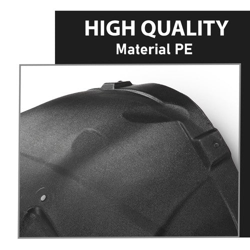 Solid Spare Fit For 2002-2008 BMW 745i 750i 760i Front Fender Liner Inner Splash Shield