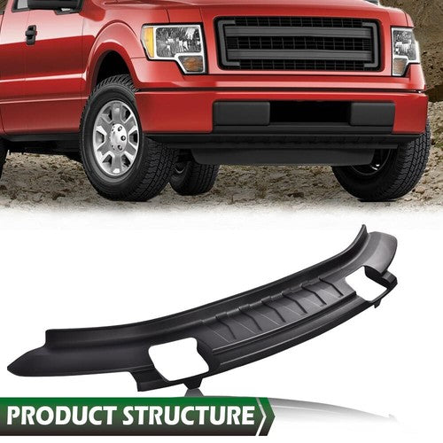 Solid Spare Front Bumper Lower Valance Panel Textured Fit For Ford F-150 F150 4WD 2009-2014
