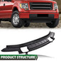 Solid Spare Front Bumper Lower Valance Panel Textured Fit For Ford F-150 F150 4WD 2009-2014