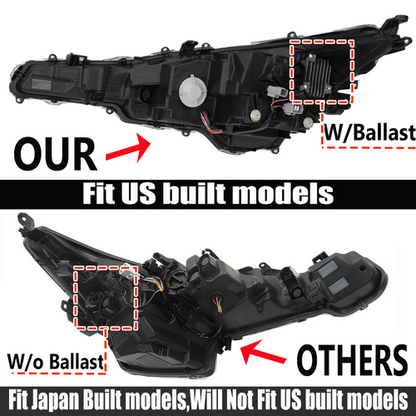 For 2020-2022 Toyota Corolla SE XLE XSE 3D DRL LED Headlight Left Driver Side