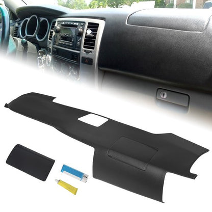 Solid Spare Overlay Dash Cover Dashboard Black For Toyota 4Runner 2003-2009 W/ Speaker Holes