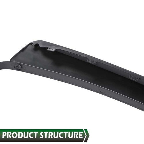 Solid Spare Fit For 2017-2018 Hyundai Elantra Sedan Front Bumper Grille Lower Deflector Lip